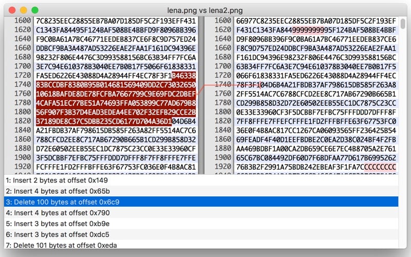 HexFiend screenshot 2