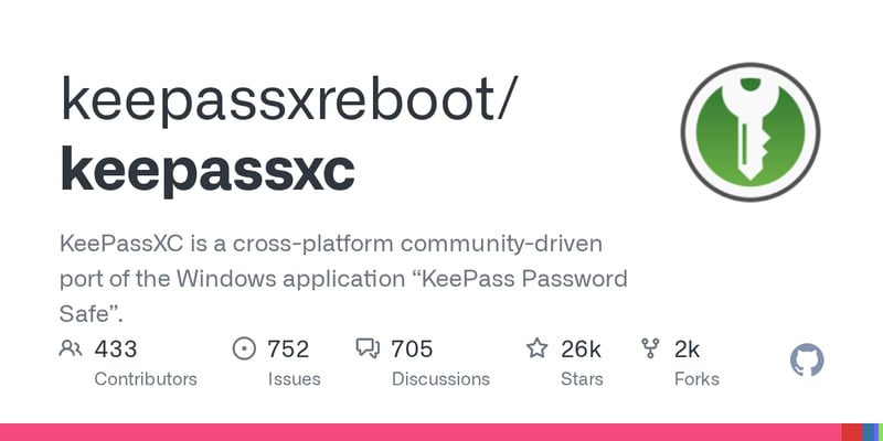 keepassxc screenshot