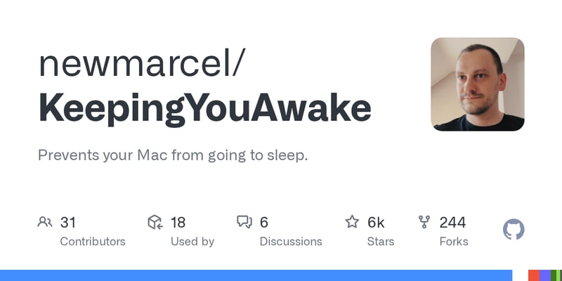 KeepingYouAwake screenshot