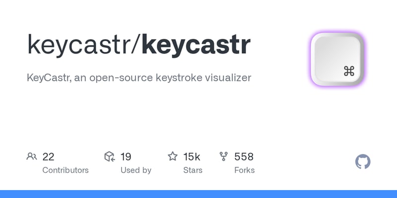 KeyCastr screenshot