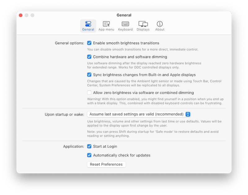 MonitorControl screenshot